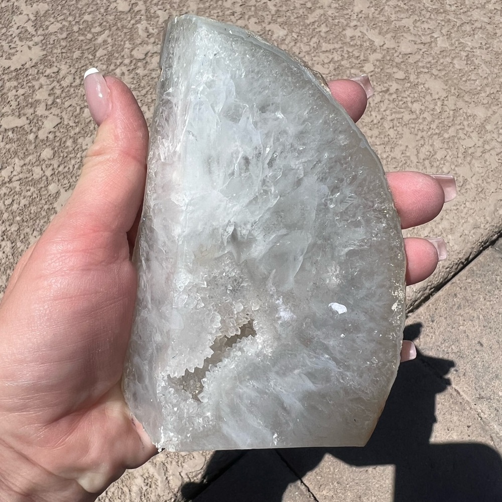 White agate